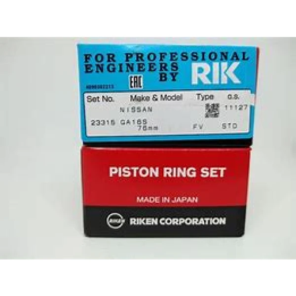 Jgos Anillos Std Nissan V16 Ga16dne 76mm Rik